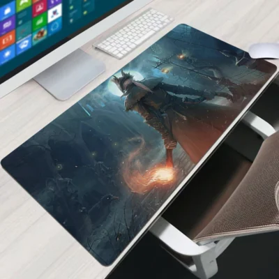 Bloodborne Desk Mat Mousepad Mouse Pad Large Xxl Gaming Pads Keyboards Protector Mause Accessories Mats Gamer 1 - Bloodborne UK Shop