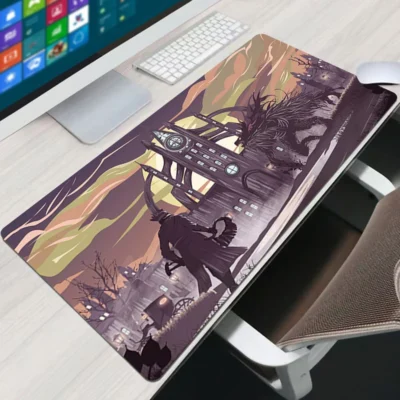 Bloodborne Desk Mat Mousepad Mouse Pad Large Xxl Gaming Pads Keyboards Protector Mause Accessories Mats Gamer 5 - Bloodborne UK Shop