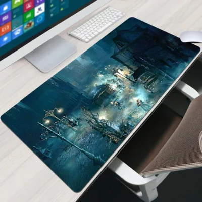 Bloodborne Desk Mat Mousepad Mouse Pad Large Xxl Gaming Pads Keyboards Protector Mause Accessories Mats Gamer 6 - Bloodborne UK Shop
