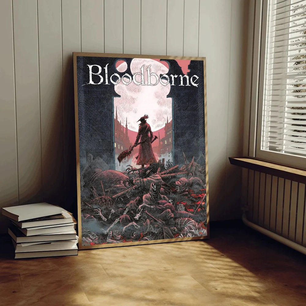 Moon’s Embrace Game Bloodborne Wall Art