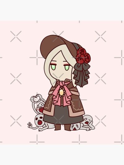 Alternative view of Plain Doll Throw Pillow