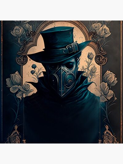 Alternative view of The Black Mask The Hunter Shower Curtain