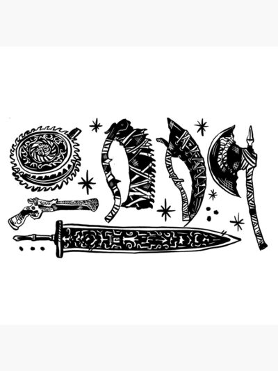 Alternative view of Bloodborne Armory Tapestry