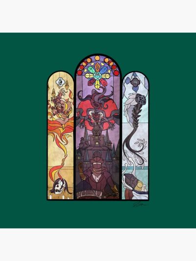 Alternative view of Yharnam Stained Glass Tapestry