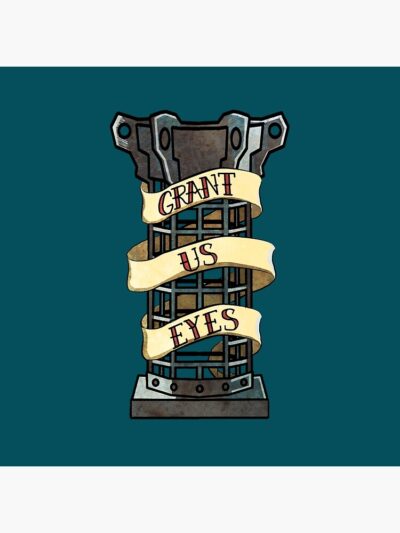 Alternative view of Bloodborne Mensis Cage Sigil Tapestry