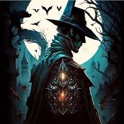 Alternative view of The Hunter Moon Tote Bag