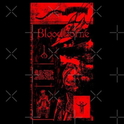 Alternative view of Bloodborne Hunter Amygdala Great One Rune Fan Art Tote Bag