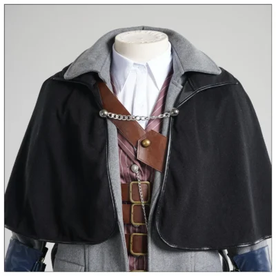 Alternative view of Bloodborne Gehrman Trench Coat Hat Costume
