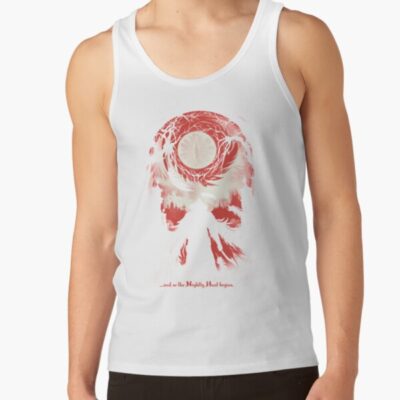 Alternative view of And So The Nightly Hunt Begins Tank Top