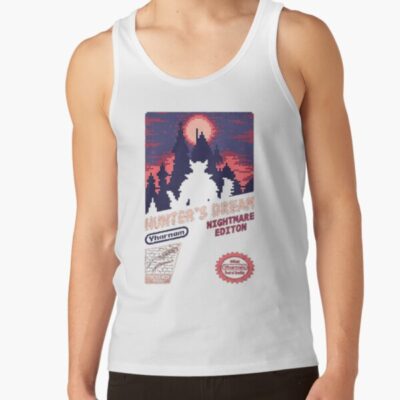 Alternative view of Retro Bloodborne Hunter Dream Nightmare Tank Top