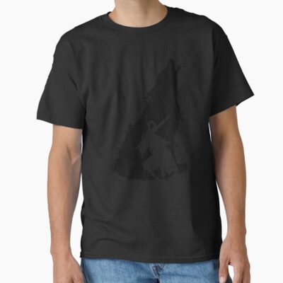 Alternative view of Abyss Warrior Version Black T-shirt