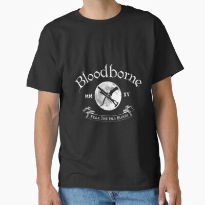Alternative view of Bloodborne Crest T-shirt