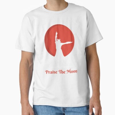 Alternative view of Bloodborne Praise The Moon T-shirt