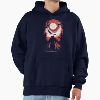 Alternative view of And So The Nightly Hunt Begins Hoodie