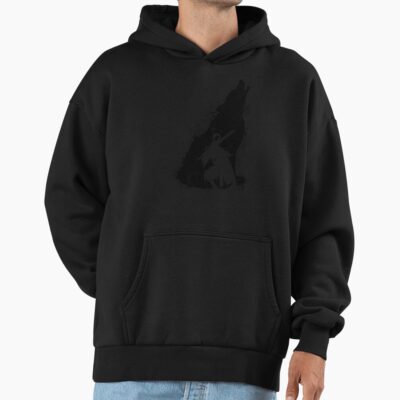 Alternative view of Abyss Warrior Version Black Hoodie