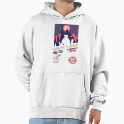 Alternative view of Retro Bloodborne Hunter Dream Nightmare Hoodie