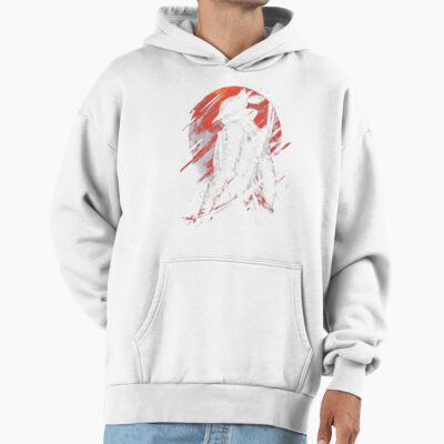 Alternative view of Gothic Beast Slayer Dark Fantasy Hunter Graphic Hoodie