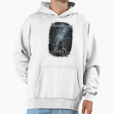 Alternative view of Main Hunter In Yharnam For Gamers Hoodie