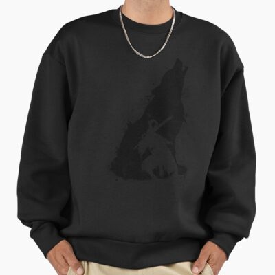 Alternative view of Abyss Warrior Version Black Sweatshirt