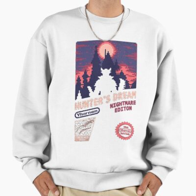 Alternative view of Retro Bloodborne Hunter Dream Nightmare Sweatshirt