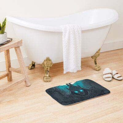 Alternative view of The Hunter In The Dark Bath Mat