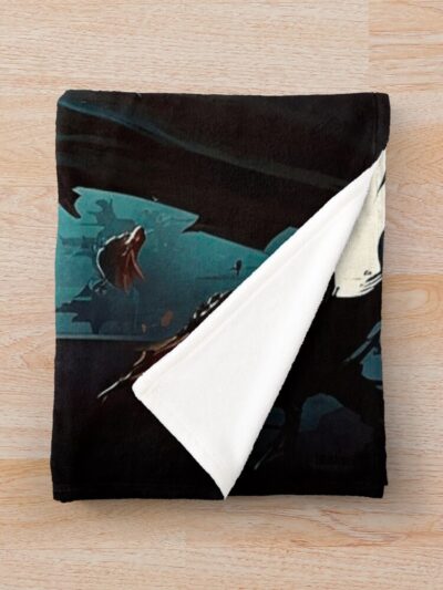 Alternative view of The Hunter Moon Throw Blanket