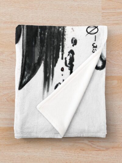 Alternative view of Bloodborne Latte Ink Throw Blanket