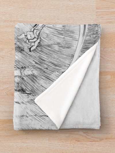 Alternative view of Eileen The Crow Bloodborne Throw Blanket